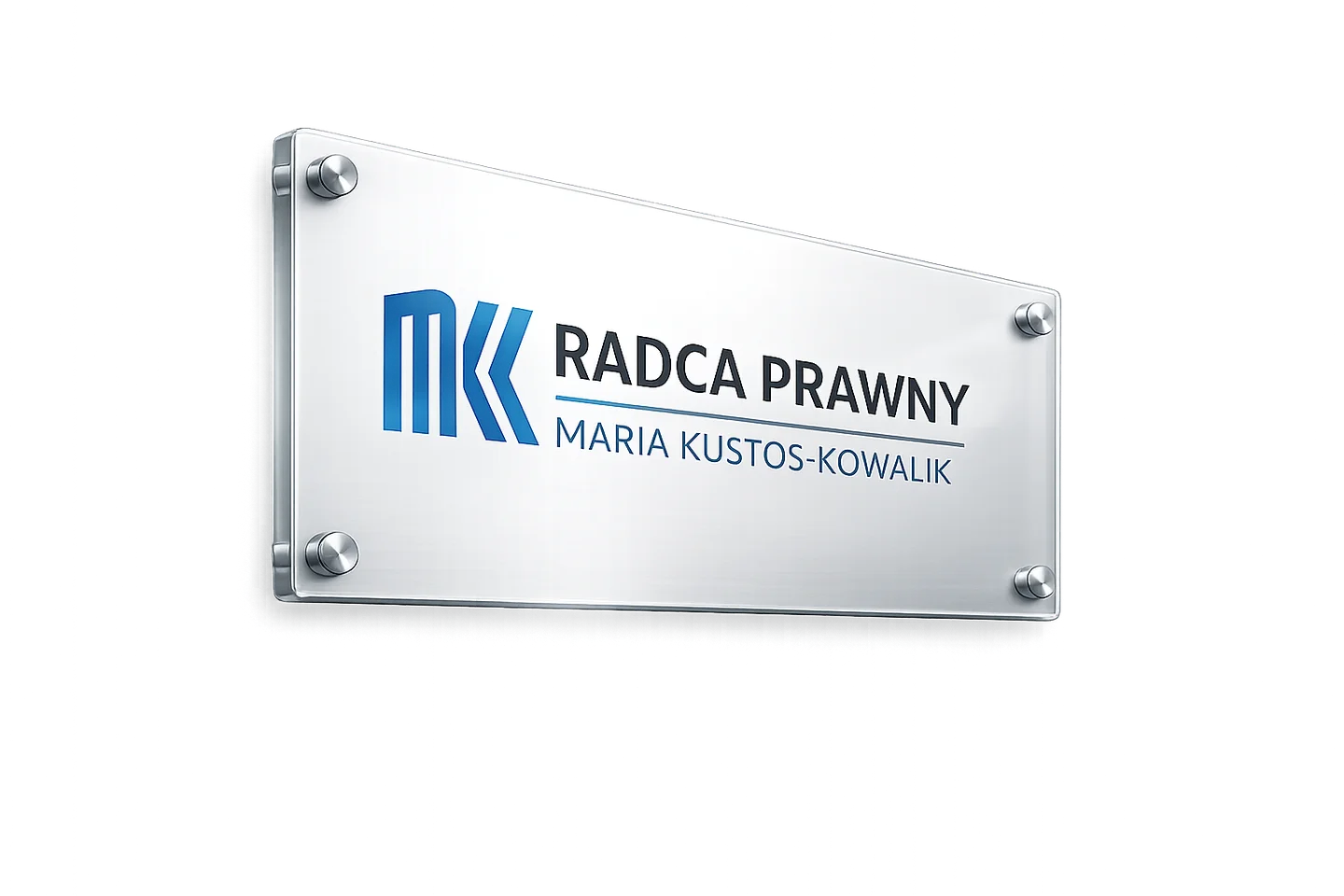 Kancelaria MKK office plaque
